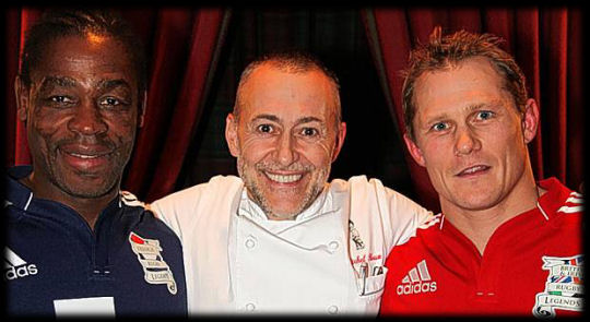 Serge Betsen Michel Roux Josh Lewsey